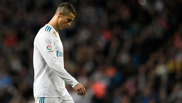 Cuatro goles son los que concretó Cristiano Ronaldo en la primera vuelta de la Liga española con el Real Madrid. La última vez que hizo una cifra tan baja en dicha instancia fue en el 2005. (Foto: EFE)