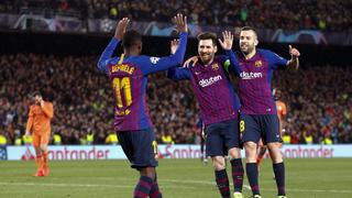 Barcelona, con doblete de Messi, goleó 5-1 al Lyon y pasó a cuartos de final de la Champions League | VIDEO