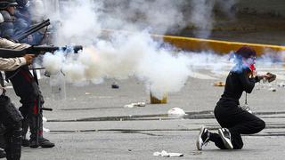 Así fue la brutal represión policial en Caracas