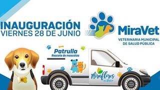 Miraflores inaugurará veterinaria municipal en la avenida Del Ejército