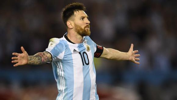 Lionel Messi con la selección argentina. (Foto: AFP)