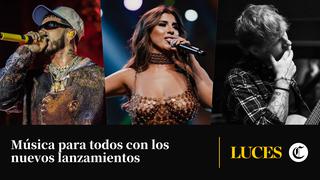 Las novedades musicales de Luces: Anuel AA, Yahaira Plasencia, Ed Sheeran y más [Mayo 2023 - semana 1]