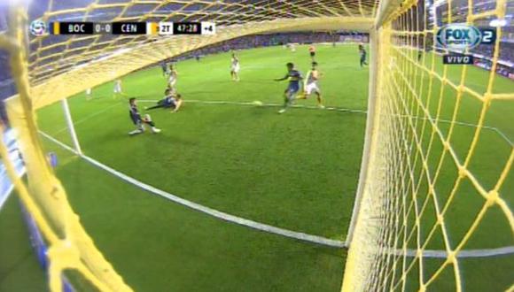Pablo Pérez erró insólito gol en el tiempo de descuento | Foto: captura