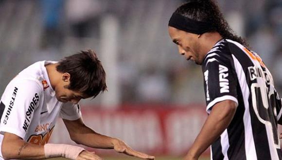 Neymar compartió un mensaje dedicado a Ronaldinho. (Foto: Instagram)