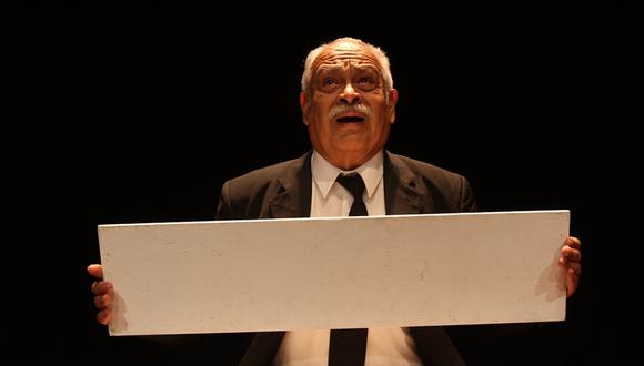 Humberto Cavero en la obra "Japón", presentada en 2014 en el teatro del Icpna. (Foto: Archivo de El Comercio)