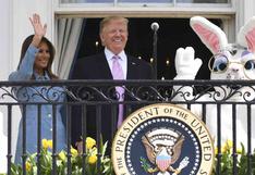 Los Trump buscan huevos de Pascua en la Casa Blanca junto a 30.000 invitados