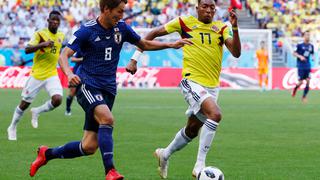 Colombia cayó 2-1 ante Japón en el Grupo H del Mundial Rusia 2018
