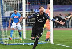 Real Madrid: Sergio Ramos marcó doblete ante Napoli y silenció el San Paolo