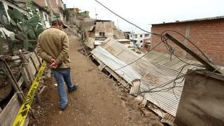 Sismo en Mala causó derrumbes y afectó varias viviendas en distritos de Lima Sur | FOTOS