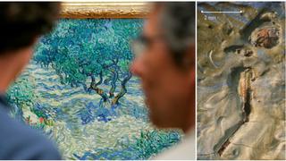 Un saltamontes estuvo incrustado 128 años en un cuadro de Van Gogh