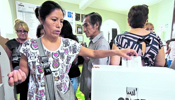 Durante la jornada, más de 24 millones de votantes elegirán a 130 congresistas (Foto: GEC)