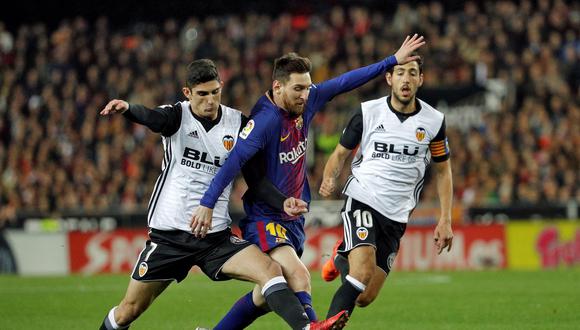 Barcelona vs. Valencia EN VIVO: juegan por la Liga Española. (Foto: EFE)