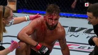 ¡El KO de la noche! Terrible codazo de Kattar para vencer a Stephens en el UFC 249