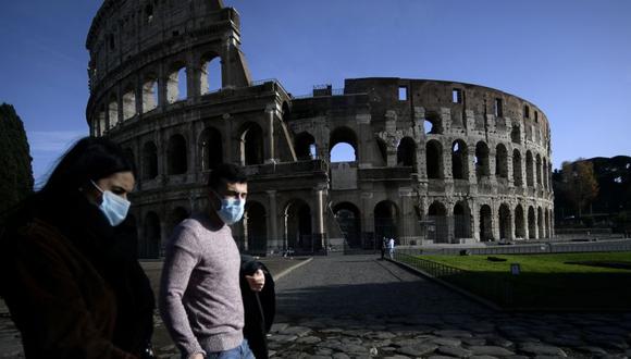 Coronavirus en Italia | Últimas noticias | Último minuto: reporte de infectados y muertos hoy, sábado 27 de febrero del 2021 | Covid-19. (Foto: Filippo MONTEFORTE / AFP).