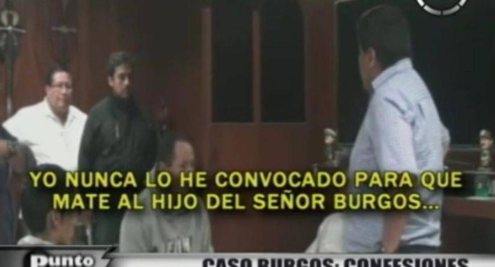 Sicarios sostienen que confundieron a Burgos con Aroni (Foto: Frecuencia Latina)