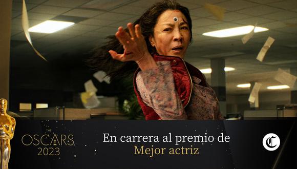 Michelle Yeoh competirá en el Oscar 2023 por su papel en "Todo en todas partes al mismo tiempo" ("Everything Everywhere All at Once").