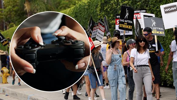 Huelga de actores y guionistas en Hollywood: ¿cómo podría afectar a la industria de los videojuegos? | Composición: Reuters / Pexels