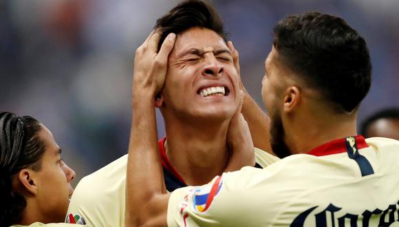 América ganó 2-0 a Cruz Azul con doblete de Álvarez y se coronó campeón de la Liga MX | VIDEO. (Foto: AFP)