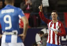 Atlético Madrid venció 2-0 al Leganés con doblete del "Niño" Torres