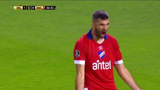 Emmanuel Gigliotti anotó un golazo para el 1-1 de Nacional frente a Vélez Sarsfield | VIDEO