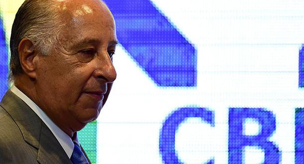 Polo Del Nero, extitular de la Confederación Brasileña de Fútbol, fue acusado de beneficiarse por venta de derechos de TV. (Foto: Getty Images)