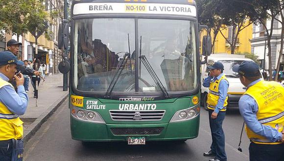 Refuerzan la fiscalización del transporte en 18 distritos