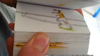 Cinco mejores goles del Mundial recreados en animación a lápiz