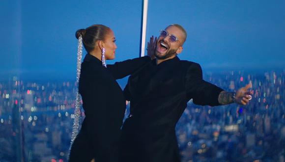 Maluma y Jennifer Lopez presentaron sus nueva colaboraciones musicales. (Foto: Captura YouTube)