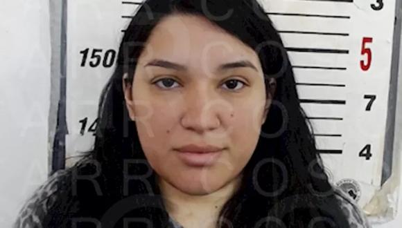 Lizelle Herrera, de 26 años, fue enviada a la prisión Starr County Jail tras ser acusada de asesinato por presuntamente hacer lo que las autoridades llamaron un "aborto autoinducido", en Rio Grande City, Texas. Luego se retiraron los cargos. (STARR COUNTY SHERIFF’S OFFICE).