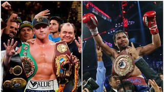 ¿‘Canelo’ Álvarez o Manny Pacquiao? La pelea por ser el mejor boxeador del 2019