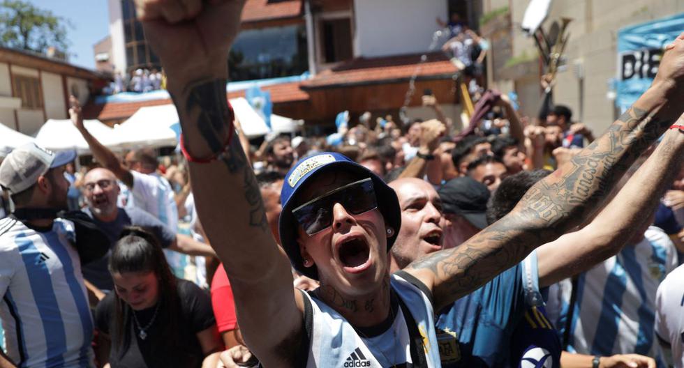 LIVE | This is how Argentines celebrate the soccer world championship