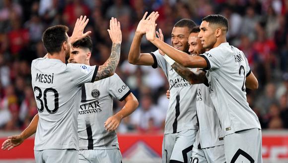 Con goles de Messi, Mbappé y Neymar: PSG goleó al Lille. (Foto: AFP)
