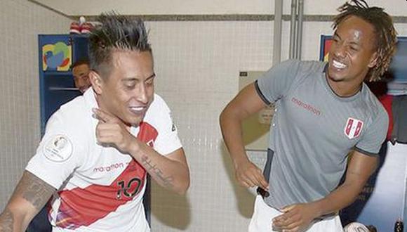 Christian Cueva y André Carrillo se convirtieron en jugadores importante en la ofensiva de la selección peruana. Foto: FPF.