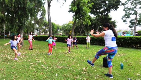 Los pequeños podrán desarrollar juegos al aire libre. (Foto: Andina)