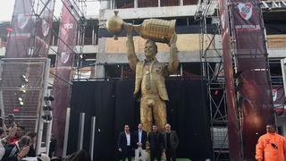 Estatua de Marcelo Gallardo | ¿Qué parte de la escultura causó revuelo en el mundo River?