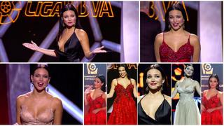 Liga BBVA: Elisa Mouliaá fue la bella presentadora de la gala