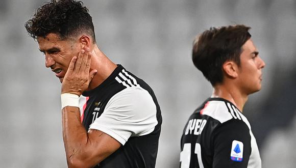 Cristiano Ronaldo y Paulo Dybala serían sancionados por la Juventus tras dejar Turin (Foto: AFP)