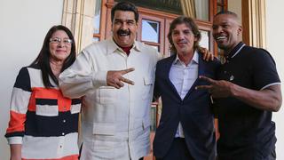 Jamie Foxx se reunió con Nicolás Maduro en Venezuela [FOTOS]