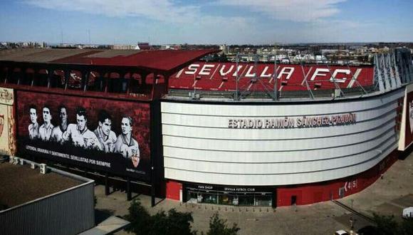 El estadio del Sevilla tiene una capacidad para 42.714 espectadores. (Foto: Google Maps)