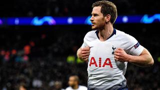 Las crudas revelaciones de Jan Vertonghen tras sufrir una conmoción cerebral en el Tottenham