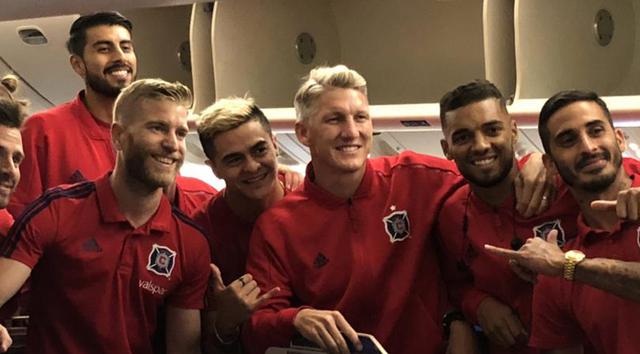Bastian Schweinsteiger llegó a Alemania con Chicago Fire, club de la MLS. (Foto: Chicago Fire)
