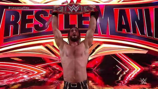 WrestleMania 35: Seth Rollins venció a Brock Lesnar para convertirse en el nuevo Campeón Universal | Foto: WWE