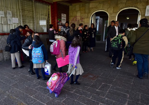 Los alumnos regresaron a clases el 8 de enero de 2020 (Foto: Cuartoscuro)