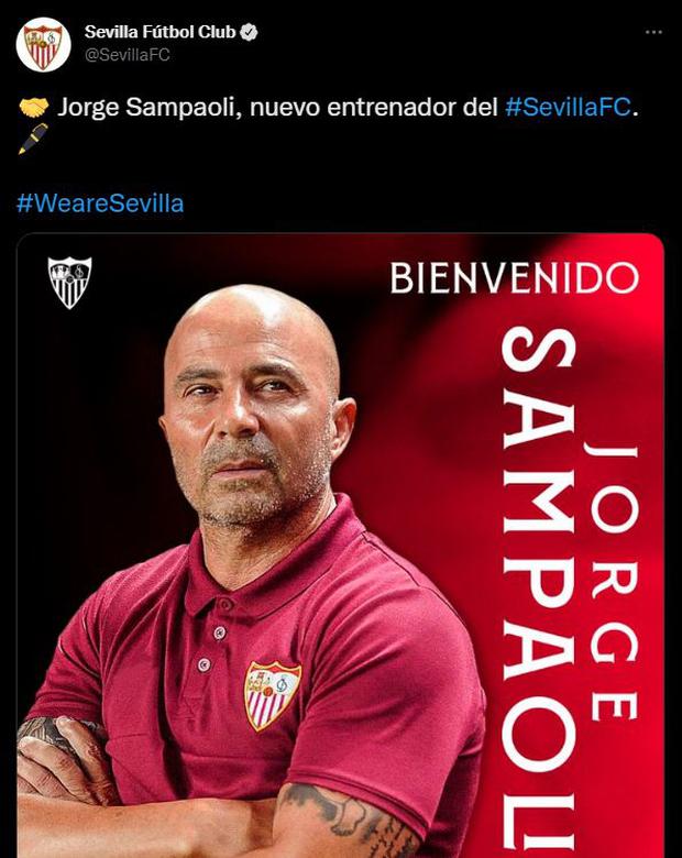 Jorge Sampaoli es oficializado por Sevilla: los detalles del regreso al club  de LaLiga de España | RMMD | Argentina ar | DEPORTE-TOTAL | EL COMERCIO PERÚ
