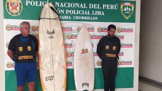 Coronavirus en Perú: Policía intervino a dos sujetos por surfear en la Costa Verde durante cuarentena