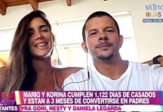 Korina Rivadeneira y Mario Hart revelan el nombre de su hija