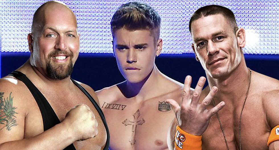 Justin Bieber, John Cena y Big Show se iban a enfrentar a la familia Waytt. (Foto: Twitter/@SW_AlexFU)