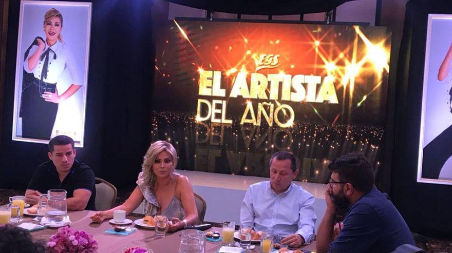 Gisela Valcárcel en conferencia presenta su nuevo espacio "El Artista del Año". (Foto: Difusión)