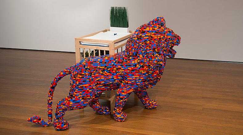 Animales en casa: Artistas sorprenden con esculturas de Lego - 3