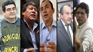 Los presidentes regionales que ahora están presos